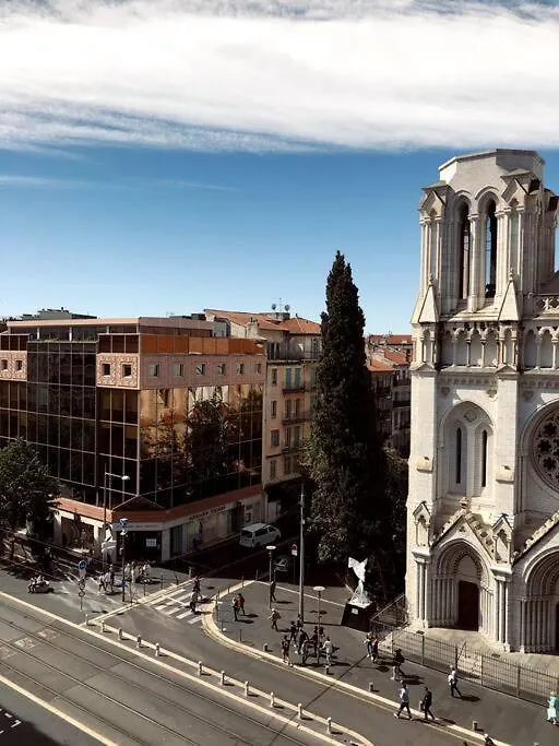 Lägenhet Studio Refait Neuf Centre-Ville Nice Frankrike